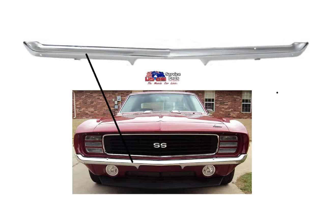 Bumper: Camaro 1969 - Front (PREMIUM)